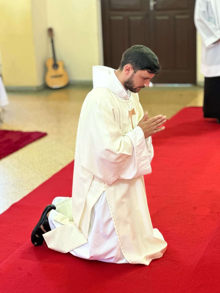 Ordenación diaconal de Fray Gabriel Gómez